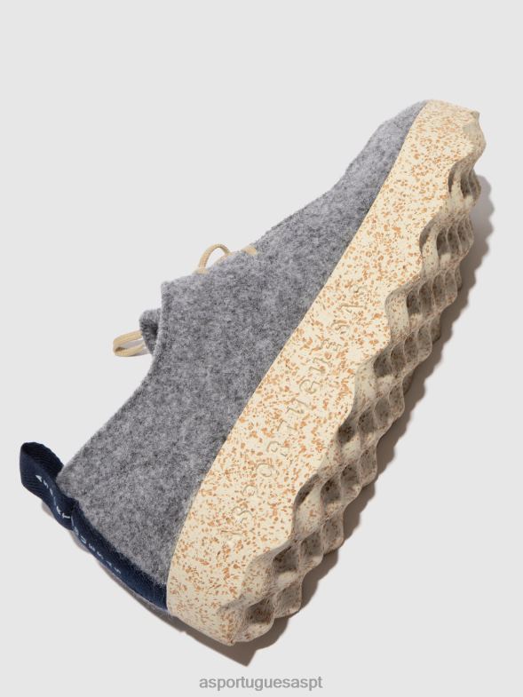 806V2195 sapatos de bico redondo bate-papo homens Asportuguesas concreto sapato