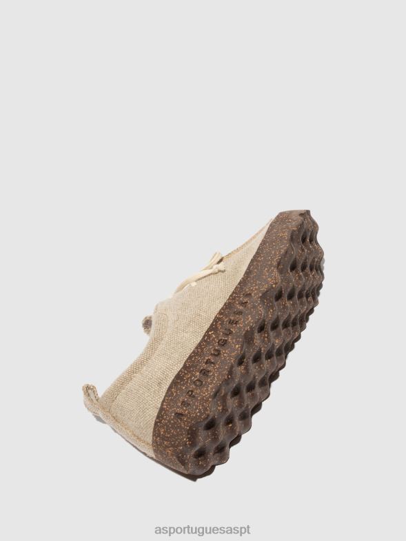 806V2203 bate-papo com sapatos sem cadarço homens Asportuguesas cânhamo natural sapato