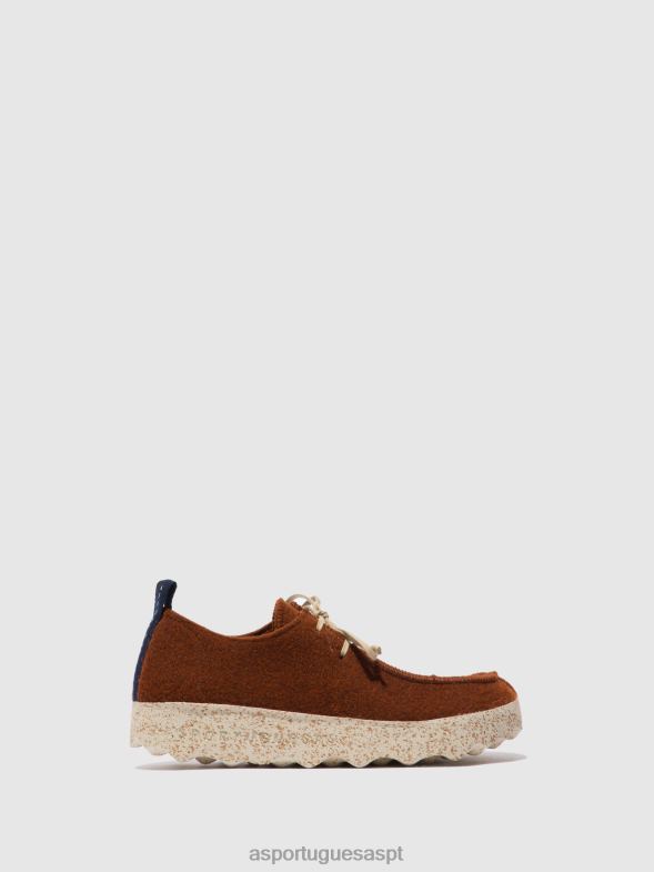 806V2206 bate-papo com sapatos de cadarço homens Asportuguesas marrom sapato
