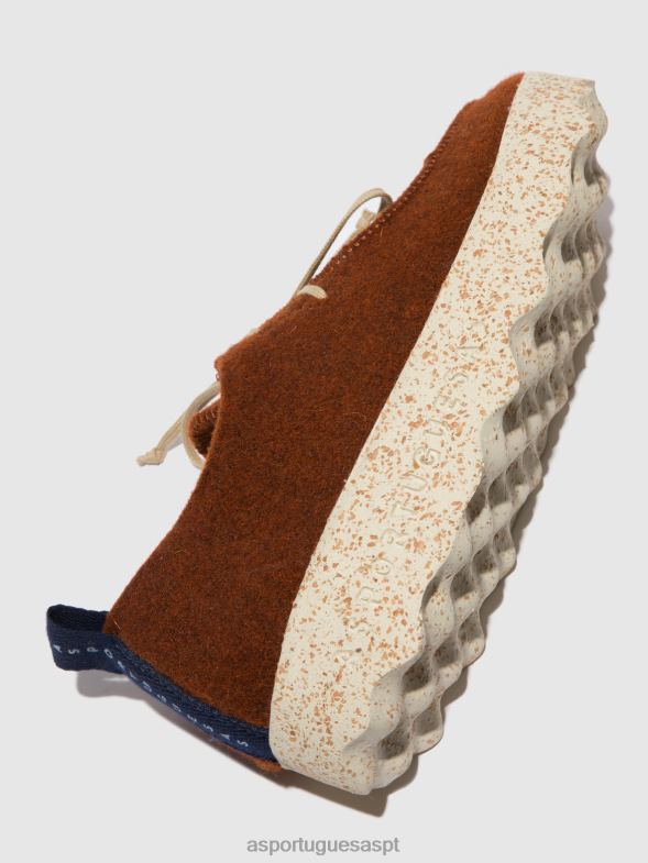 806V2206 bate-papo com sapatos de cadarço homens Asportuguesas marrom sapato