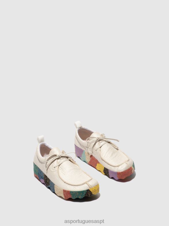 806V2200 bate-papo com tênis de amarrar homens Asportuguesas pinátex natural treinadores