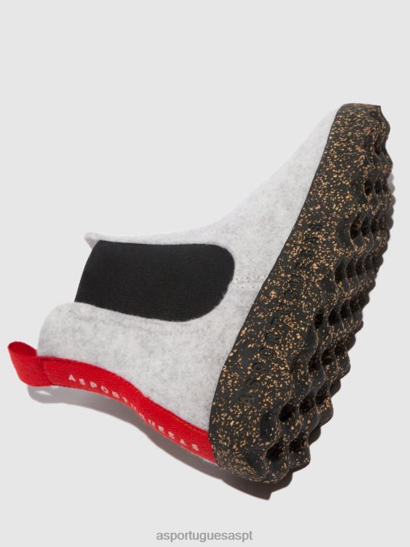 806V2148 chelsea botins caia mulheres Asportuguesas off white botas