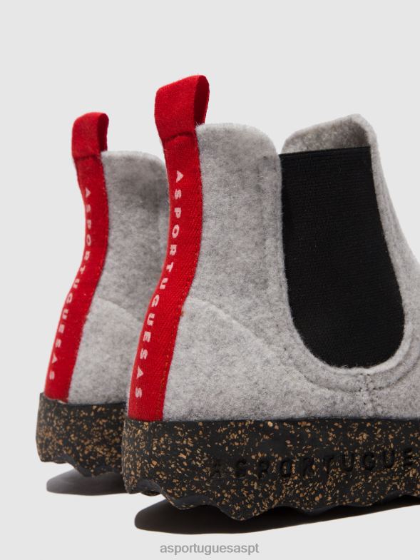 806V2148 chelsea botins caia mulheres Asportuguesas off white botas