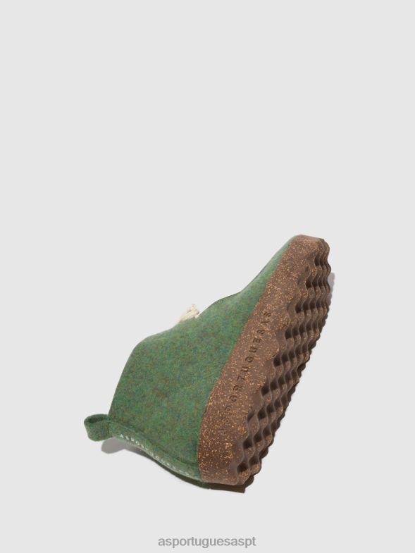 806V2160 botins com cadarço cody mulheres Asportuguesas verde botas