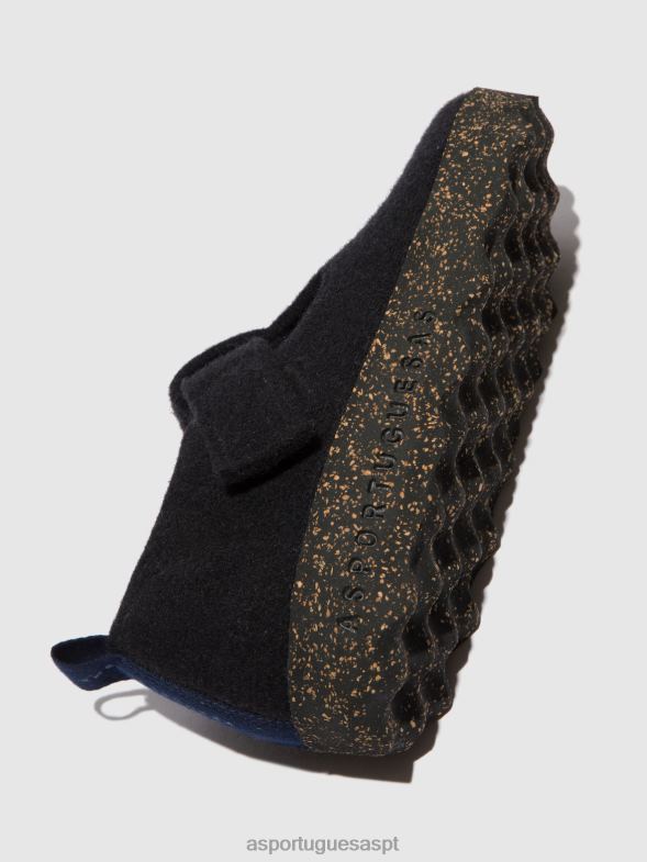 806V267 sapatos mary jane cate mulheres Asportuguesas preto Mary Jane