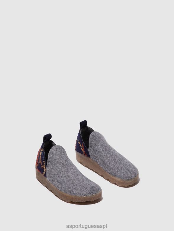 806V251 sapato redondo cidade mulheres Asportuguesas presente de feltro de concreto sapato