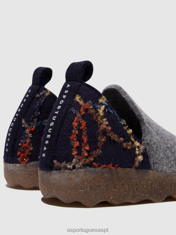 806V251 sapato redondo cidade mulheres Asportuguesas presente de feltro de concreto sapato