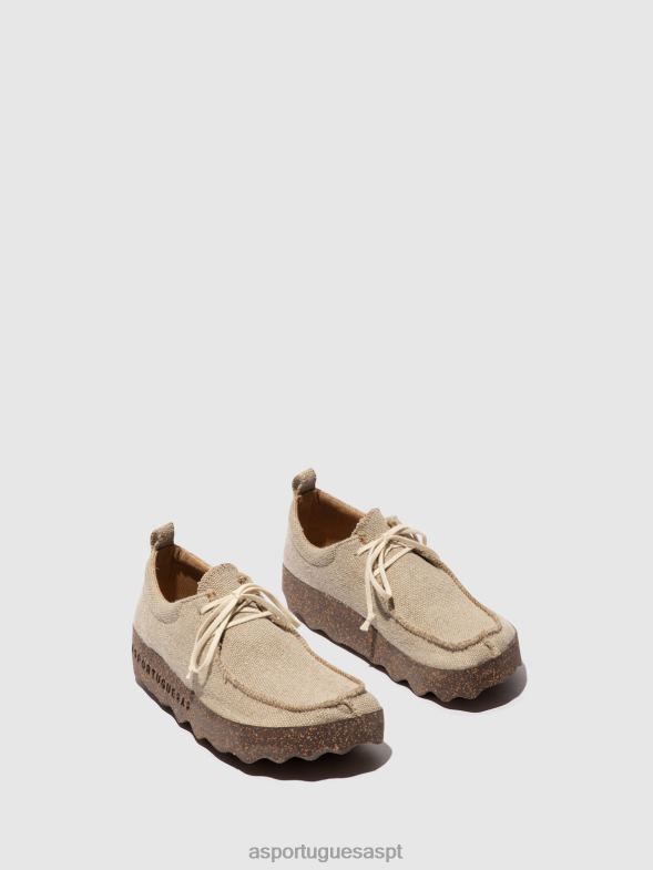 806V260 bate-papo com sapatos sem cadarço mulheres Asportuguesas cânhamo natural sapato