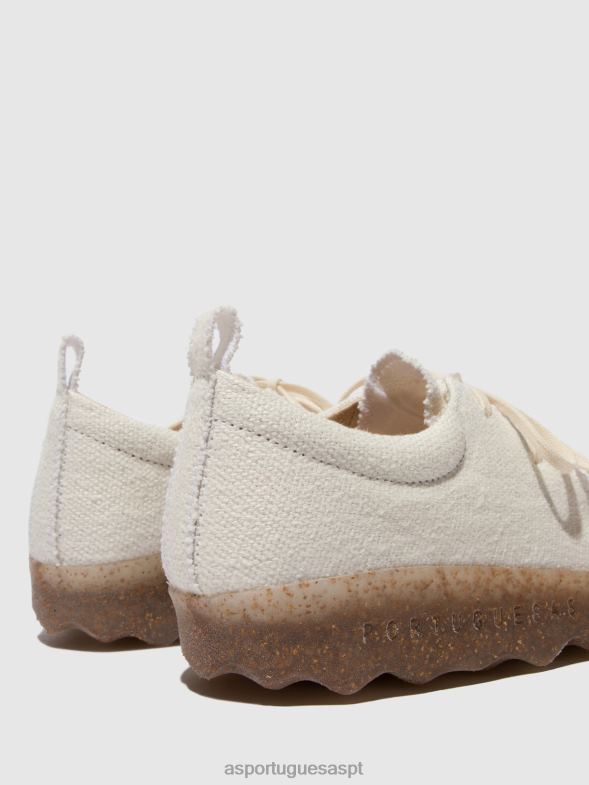 806V281 bate-papo com sapatos sem cadarço mulheres Asportuguesas cânhamo de marfim sapato