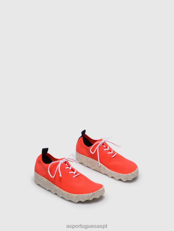 806V213 código de tênis com cadarço mulheres Asportuguesas coral treinadores