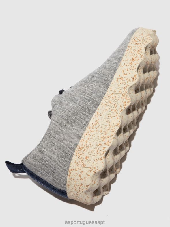 806V216 tênis de renda acampamento lã mulheres Asportuguesas merino cinza treinadores