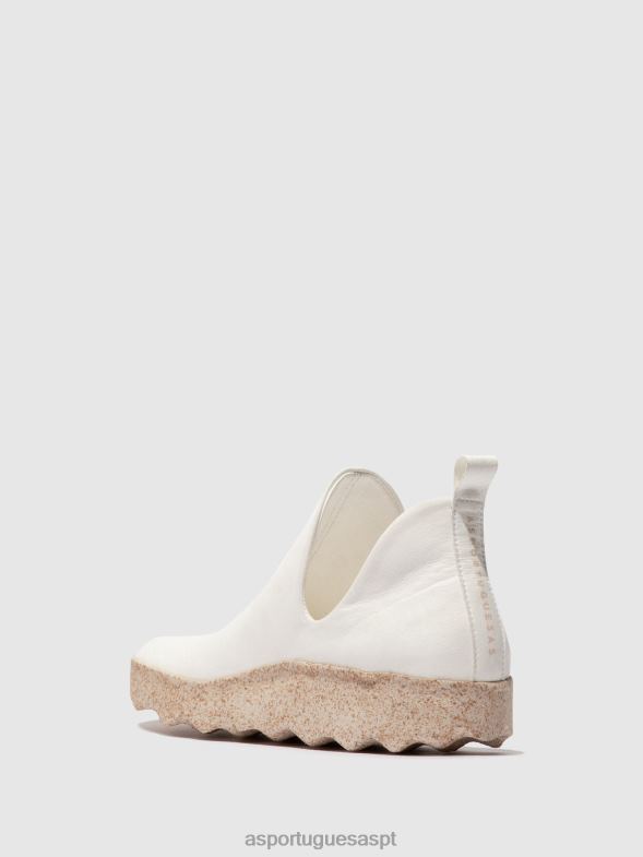 806V266 cidade de tênis slip-on mulheres Asportuguesas branco treinadores